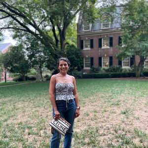 ⚡️NWT⚡️ Dôen Finella Top in Cream Jessamine Calico, size xs